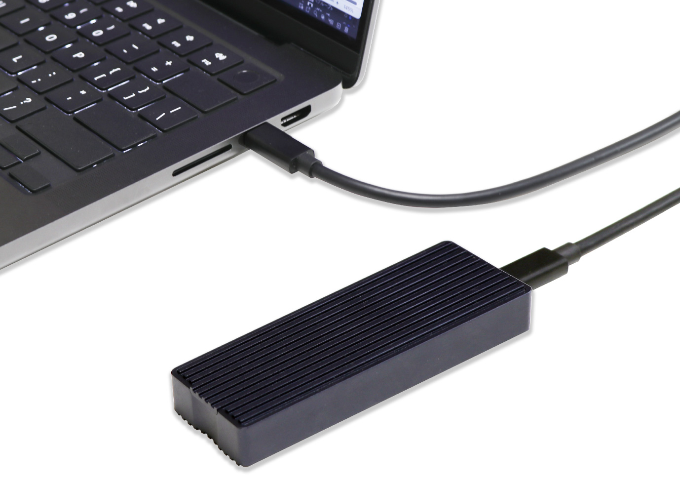 アオテック AOTECH USB4 SSDケース AOK-M2NVME-USB4 ITPROTECH アイティプロテック