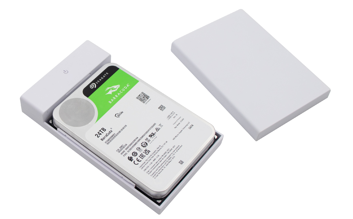 ネジ・工具不要 2.5型SATA HDDケース USB3.1Gen1(USB3.0)USB2.0接続 UASPモード アオテック製品 AOK-25CASE-SLU3 アイティプロテック