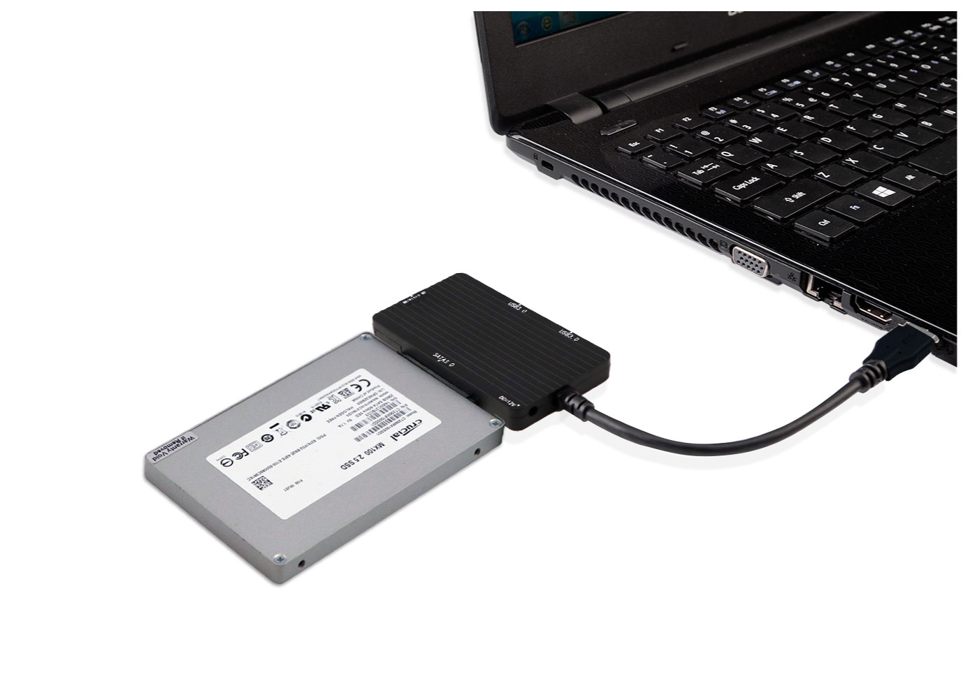 PC/タブレットUSBアダプタUH552（SSD内包型）