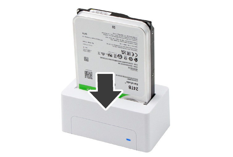 ネジ・工具不要 2.5型SATA HDDケース USB3.1Gen1（USB3.0）USB2.0接続 UASPモード アオテック製品 AOK-25CASE-SLU3 アイティプロテック