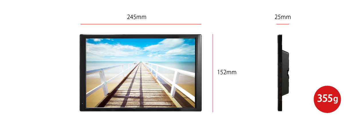 新商品!新型 LCD10HVR-IPS2 10.1インチ
