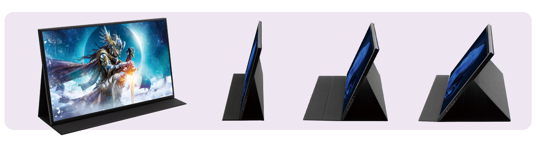 ITPROTECH 23.8型モバイルゲーミングモニター 144Hz LCD23HCR-IPSG アイティプロテック