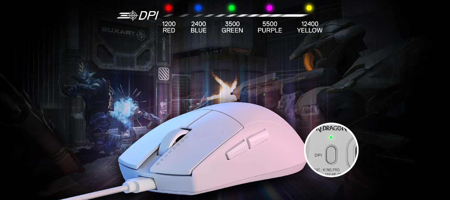 REDRAGON 55gRGBゲーミングマウス REAPING M987-KTI アイティプロテック