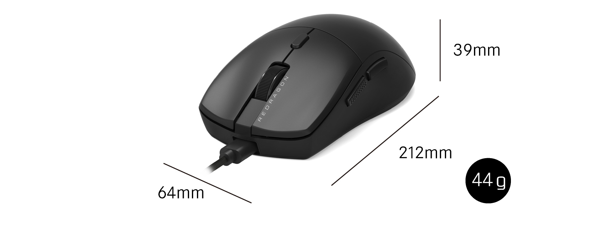 REDRAGON NEVA M815 8K Wired Gaming Mouse M815TI アイティプロテック